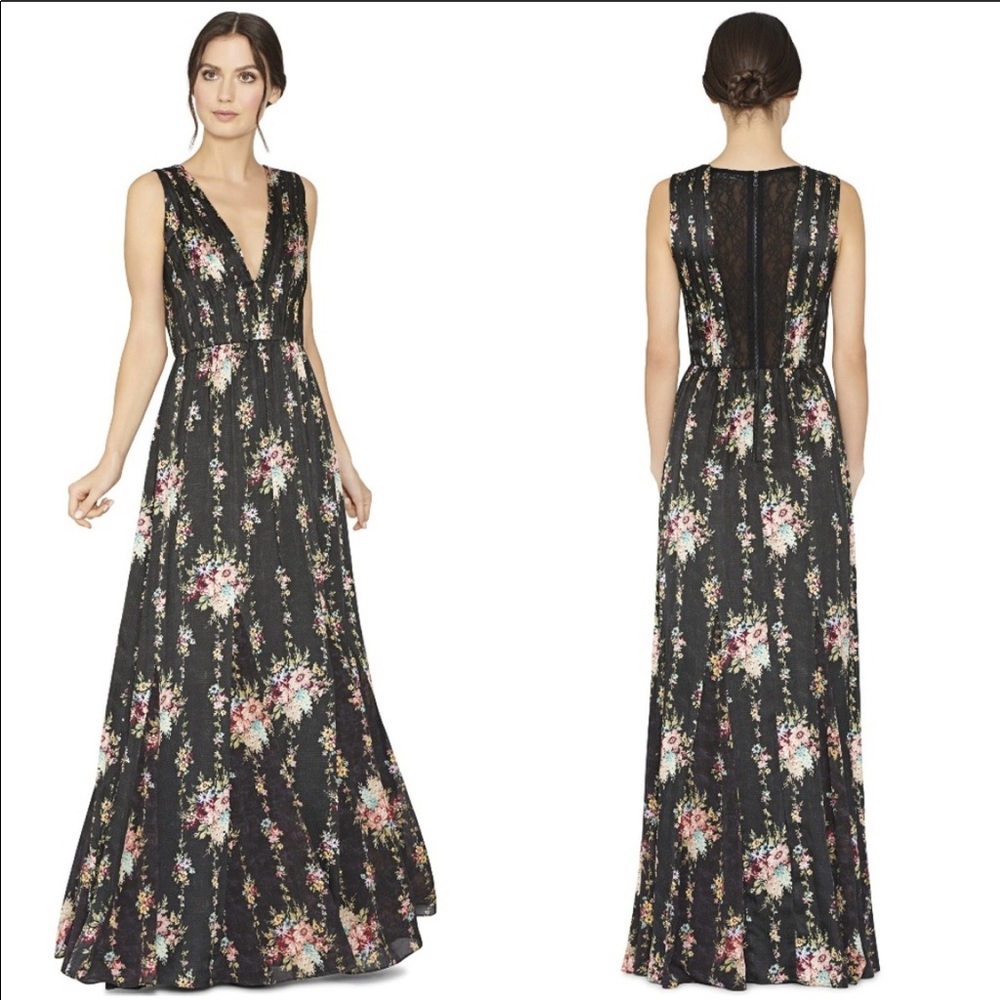 Alice and Olivia Ava Silk Maxi Dress